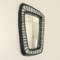 Ceramic Wall Mirror by Odette Dijeux, Belgium, 1950s 3
