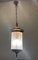 Vintage Glass Light Pendant in Bronze, 1960s 2