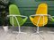 Mid-Century Space Age Atomic Chrome Swivel Dining Chairs, Set of 4 7