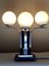 Lámpara de mesa Art Déco de caoba, años 30, Imagen 8
