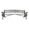 Mid-Century Modernist Seville Garden Bench in Cast Iron, Spain, 1950s, Image 1