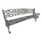 Mid-Century Modernist Seville Garden Bench in Cast Iron, Spain, 1950s 1