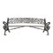 Mid-Century Modernist Seville Garden Bench in Cast Iron, Spain, 1950s 3