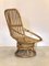 Bamboo Swivel Lounge Chair, 1970s 7