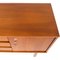 Credenza Mid-Century moderna minimalista in noce, anni '60, Immagine 9