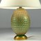 French Glass Table Lamp, 1950s 3