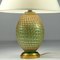 French Glass Table Lamp, 1950s, Image 3