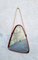 Modern Triangular Teak Mirror by Franco Campo and Carlo Graffi, Italy, 1950s, Image 4