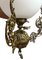 Lámpara colgante vintage grande, años 30, Imagen 3