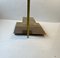 Vintage Cubist Brass Wall Candleholder in the Style of Curtis Jere, 1970s 8
