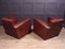 French Leather Club Chairs, 1930s, Set of 2 6