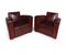 French Leather Club Chairs, 1930s, Set of 2, Image 2