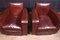 French Leather Club Chairs, 1930s, Set of 2 11