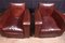 French Leather Club Chairs, 1930s, Set of 2, Image 11