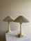 Lámparas de mesa de columna de alabastro, años 70. Juego de 2, Imagen 7