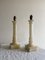 Alabaster Column Table Lamps, 1970s, Set of 2 4