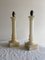 Alabaster Column Table Lamps, 1970s, Set of 2 8