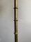 Mid-Century Brass Floor Lamp with Faux Bamboo Effect, 1970s, Image 4
