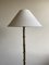 Mid-Century Brass Floor Lamp with Faux Bamboo Effect, 1970s, Image 3