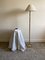 Mid-Century Brass Floor Lamp with Faux Bamboo Effect, 1970s, Image 2