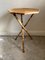Antique Victorian Tiger Bamboo Tripod Side Table, 1890s, Image 5