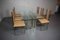 Italian Dining Room Table & Chairs by Renato Zevi, 1970s, Set of 7 1