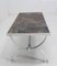 Mid-Century French Coffee Table in Wrought Iron with Slate Top, 1960s 5