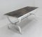 Mid-Century French Coffee Table in Wrought Iron with Slate Top, 1960s 4