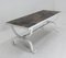 Mid-Century French Coffee Table in Wrought Iron with Slate Top, 1960s, Image 4