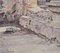 Vladimir Khasiev, Hadrian's Villa, Watercolor, 2015, Framed, Image 3