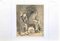 Jules Chadel, Figuras, dibujo en tinta y acuarela, principios del siglo XX, Imagen 1