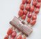 Coral Multi-Strands Necklace, 1950s, Image 3