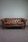 Leder 2,5-Sitzer Chesterfield Sofa 1