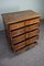 Antique English Wooden Chest of Drawers, 17th Century 8