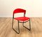 Red Assia Chair by Paolo Favaretto for Airborne, 1986 1