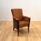 Vintage Velvet & Wood Armchair 1