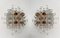 Italian Rea Glass Cube Sconces from Poliarte, 1970s, Set of 2, Image 1