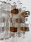 Italian Rea Glass Cube Sconces from Poliarte, 1970s, Set of 2 6