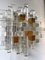 Italian Rea Glass Cube Sconces from Poliarte, 1970s, Set of 2, Image 9