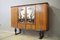 Credenza mobile in legno impiallacciato in ciliegio, anni '50, Immagine 5