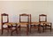 Dining Chairs attributed to Guillerme and Chambron for Votre Maison, 1960s, Set of 4, Image 8