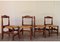 Sedie da pranzo attribuite a Guillerme e Chambron per Votre Maison, anni '60, set di 4, Immagine 8