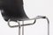 Tubular Side Chair in Saddle Leather and Nickel, 1950s, Image 3