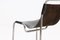 Tubular Side Chair in Saddle Leather and Nickel, 1950s 5