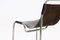 Tubular Side Chair in Saddle Leather and Nickel, 1950s, Image 5