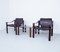 Safari Chairs and Coffee Table by Maurice Burke for Arkana, 1970s, Set of 3, Image 4