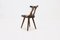 Brutalist Sculptural Side Chair in Oak, 1960s 7