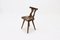 Brutalist Sculptural Side Chair in Oak, 1960s 6