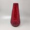 Rote Vase aus Muranoglas von Ca dei Vetrai, Italien, 1960er 1