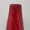 Rote Vase aus Muranoglas von Ca dei Vetrai, Italien, 1960er 3